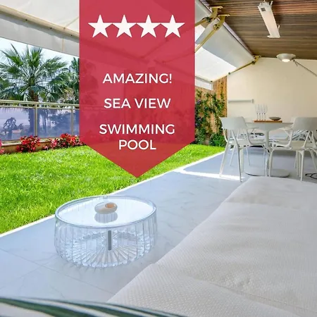 2-Br Luxury Apartment With Sea View And Pool